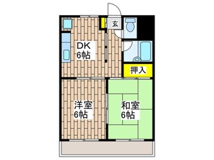 ヴィラ・トレンディの物件間取画像